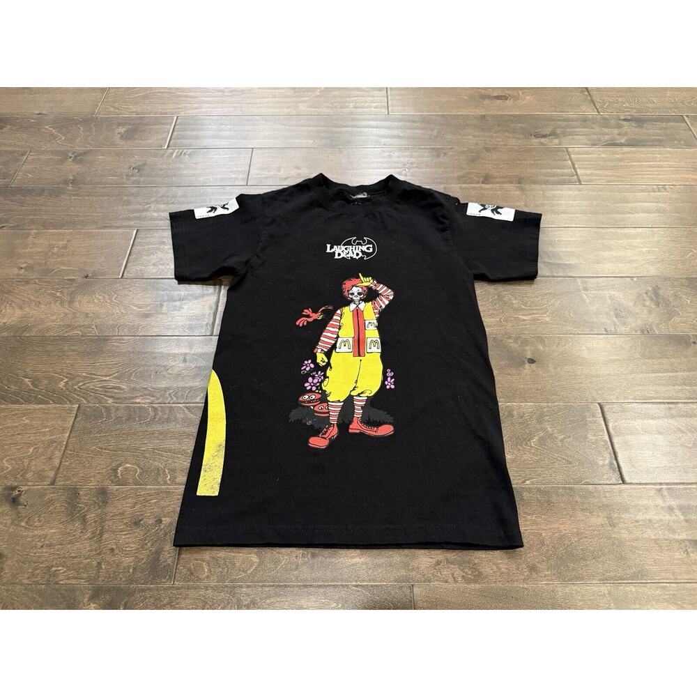 The Laughing Dead Mens Black 2023 Clown Batman Short Sleeve T-Shirt Size S Small - Picture 2 of 9